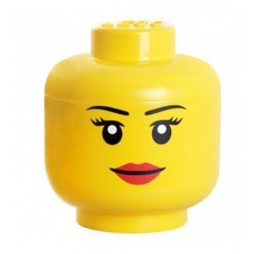 Cabeça Lego Menina Grande